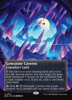 Gemstone Caverns Edge of Eternities Poster Stellar Sights